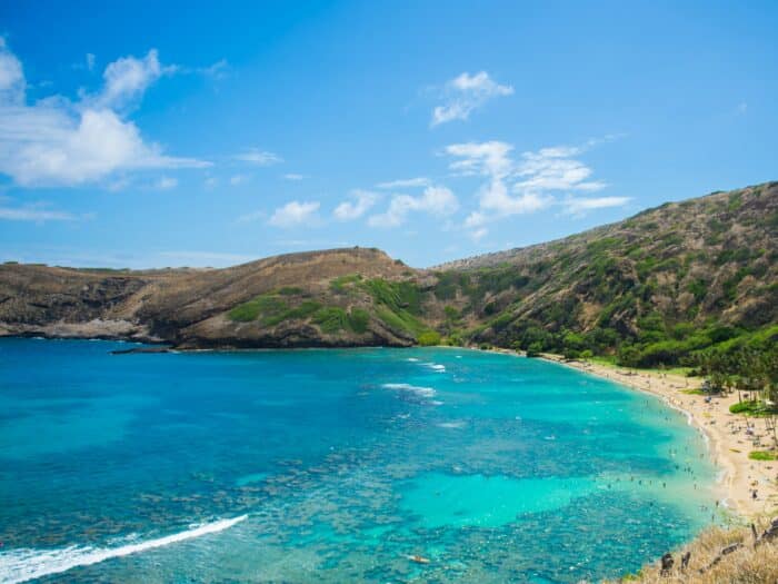 Snorkling på Hanauma Bay