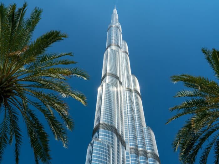 Downtown Dubai og Burj Khalifa